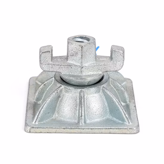 亜鉛メッキ蝶ナット型枠付属品のカスタムメイド