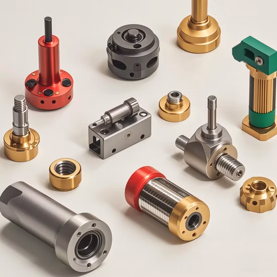 CNC 真鍮/銅/青銅機械加工旋盤旋盤機械部品